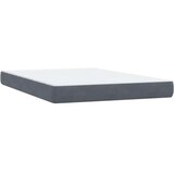  Box spring posteljni z vzmetnico temno siv 160x210 cm žamet, (21829259) | Shoptok.si