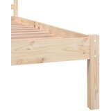 vidaXL okvir za krevet od masivne borovine 140 x 190 cm | shoptok.hr