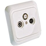  WA 1532A Vtičnica TV-FM-SAT middle (prehodna) | Shoptok.si