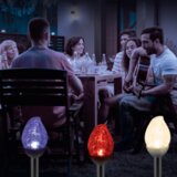 Home Solarna vrtna LED svetilka, kovina / steklo - MX 815 | Shoptok.si