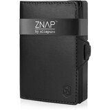 slimpuro ZNAP, tanka denarnica, 12 kartic, predel za kovance, 8 &times; 1,8 &times; 6 cm (&Scaron; &times; V &times; D), RFID za&scaron;čita cene