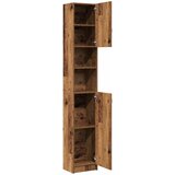  Kupaonski ormarić staro drvo 32x25,5x190 cm konstruirano drvo | shoptok.hr