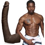 Doc Johnson Isiah Maxwell Realistic ULTRASKYN Dildo 10"/25cm Chocolate | shoptok.hr