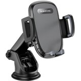 Univerzalni auto držač nosač za mobitel BOROFONE BH53 Windy center console car black grey Cijene
