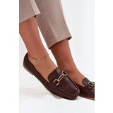 Boto Women's Loafers with Decoration Brown Priscelle | shoptok.hr