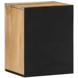 vidaXL Stenska kopalniška omarica 38x33x48 cm trden mangov les | Shoptok.si