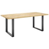 Bessagi Home jedilna miza adamo, barva hrasta | Shoptok.si