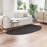  Preproga Antracit 100x200 cm Poliester Protizdrsna | Shoptok.si