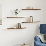  Zidne police 4 kom boja drva 60 x 20 x 1,5 cm konstruirano drvo | shoptok.hr