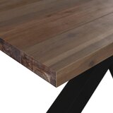 Ambia Garden VRTNA MIZA les, kovina barve akacije | Shoptok.si