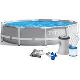 Intex set bazen s priborom frame pool (promjer: 366 cm, visina: 76 cm, 6.503 l) Cijene
