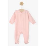 Just kiddin baby otroški pajac s stopali dust pink Cene