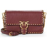 Pinko LOVE ONE SLOUCHY MN. STUDS Bordo Cijene