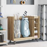 Golf ormar s kotačem Umjetnički hrast 120 x 45 x 98 cm | Eponuda.ba