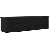 vidaXL Kuhinjski stalak za slaganje crni 60x15x16 cm konstruirano drvo | shoptok.hr