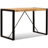  Jedilna miza iz masivnega neobdelanega mangovega lesa 120 cm | Shoptok.si
