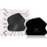 Crystallove Black Obsidian Contour Gua Sha pripomoček za masažo 1 kos | Shoptok.si