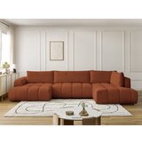 Bobochic Paris Ciglasta sklopiva/s prostorom za odlaganje kutna garnitura (s desnim kutom/u obliku slova "U") Fuji – | shoptok.hr