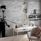  Foto tapeta - Banksy - Graffiti Area 294x210 Samoljepljiva | shoptok.hr