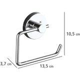 Wenko Sivi samoljepljiv set pribora za kupaonicu Milazzo – | shoptok.hr