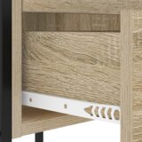 vidaXL Noćni ormar sonoma hrast 42 x 41 x 61 cm Konstruirano drvo | shoptok.hr