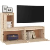 TV ormarići 3 kom od masivne borovine | shoptok.hr