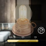BRILO LED prigušiva spoljašnja punjiva stona lampa KANEA LED/1,5W/5V IP44 1200 mAh bež | Eponuda.com