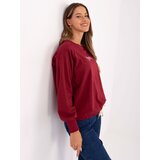 RELEVANCE Sweatshirt-RV-BL-A870.45-burgundy | shoptok.hr