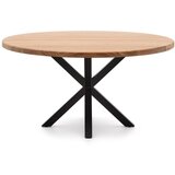 Kave Home Jedilna miza z mizno ploščo iz akacije ø 150 cm Argo – | Shoptok.si