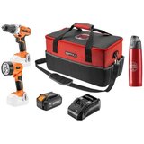 Neo Tools set bušilica,lampa,bat,punjač ( 04-600-M4K )