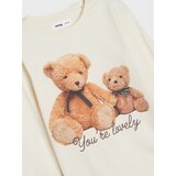 Sinsay Pamučna majica s printom | shoptok.hr