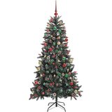 vidaXL Umjetno božićno drvce s stalakom Zelena 99 x 99 x 180 cm | shoptok.hr