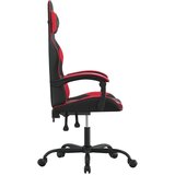  Gaming stol črna in rdeča umetno usnje, (21378546) | Shoptok.si