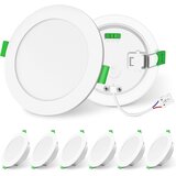 ALUSSO 6x LED 113mm vgradni reflektorji s 3 barvnimi temparaturami - 10 W Cene