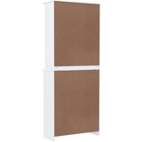 Visoka komoda ALTA bijela 77 x 35 x 188 cm od masivne borovine | shoptok.hr