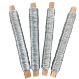 Playbox PlayBox: Kovinska 0,5 mm vezalna žica v srebrni barvi, 50 m, set 4 kosov | Shoptok.si