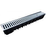  Kanalica sa metalnom rešetkom 13cmx7,5cmx100cm | ePonuda.com