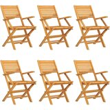  7-dijelni vrtni blagovaonski set od masivne tikovine | shoptok.hr
