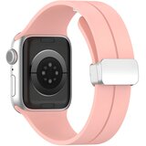 Techsuit Zamjenski remen - Apple Watch 1 / 2 / 3 / 4 / 5 / 6 / 7 / 8 / 9 / SE / SE 2 / Ultra / Ultra 2 (42 / 44 / 45 / 49mm) - Ružičasta Cijene