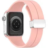 Zamjenski remen - Apple Watch 1 / 2 / 3 / 4 / 5 / 6 / 7 / 8 / 9 / SE / SE 2 / Ultra / Ultra 2 (42 / 44 / 45 / 49mm) - Ružičasta