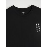 Sinsay Pamučna majica boxy kroja s natpisom Waves | shoptok.hr