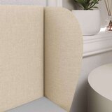  Uši uzglavlja Krema 40 x 23 x 6 cm tkanina | shoptok.hr