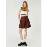 Koton Skirt - Brown - Mini