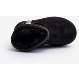 Boto Children's Quilted Snow Boots Black Leonora | shoptok.hr