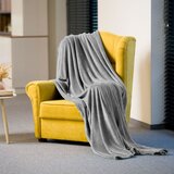 Teesa deka od flisa 200x220 cm - siva | shoptok.hr