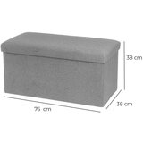Casa Selección Siv tabure iz tkanine bouclé Folding – | Shoptok.si