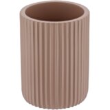 Tendance kupaonska čaša stripes poliresin bež | shoptok.hr