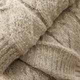 Bianca Bež pletena odeja 150x200 cm Cable Knit – | Shoptok.si