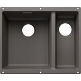 Blanco sudoper SUBLINE 340/160-U SILGRANIT GLAVNI BAZEN LIJEVO, bez InFino pribora - VULKAN SIVA | shoptok.hr