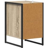 vidaXL Noćni ormarić 2 pcs Sonoma 39,5 x 30 x 50 cm Konstruirano drvo | shoptok.hr